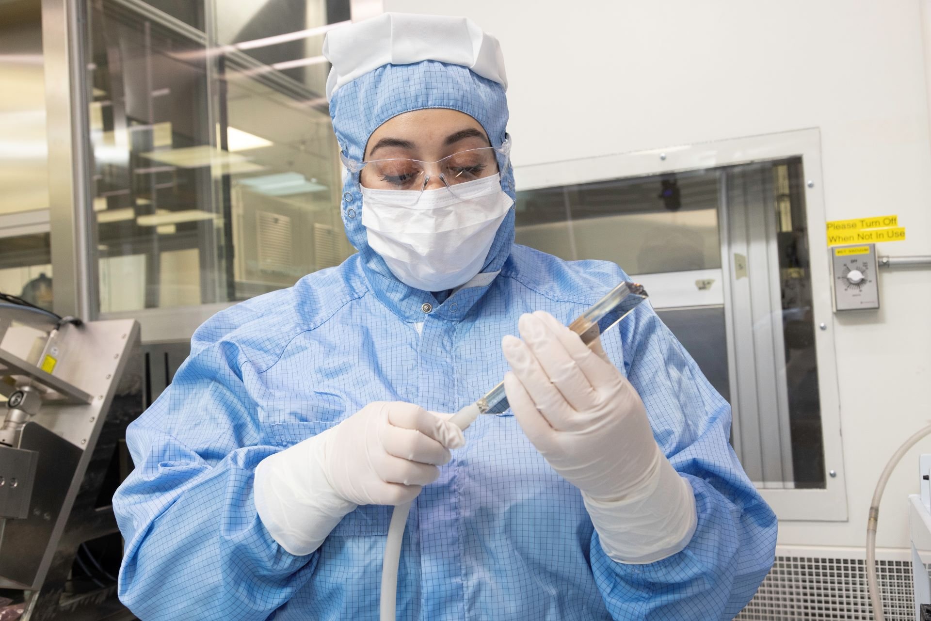 Rachel Howard, Cleanroom Optical Technician 