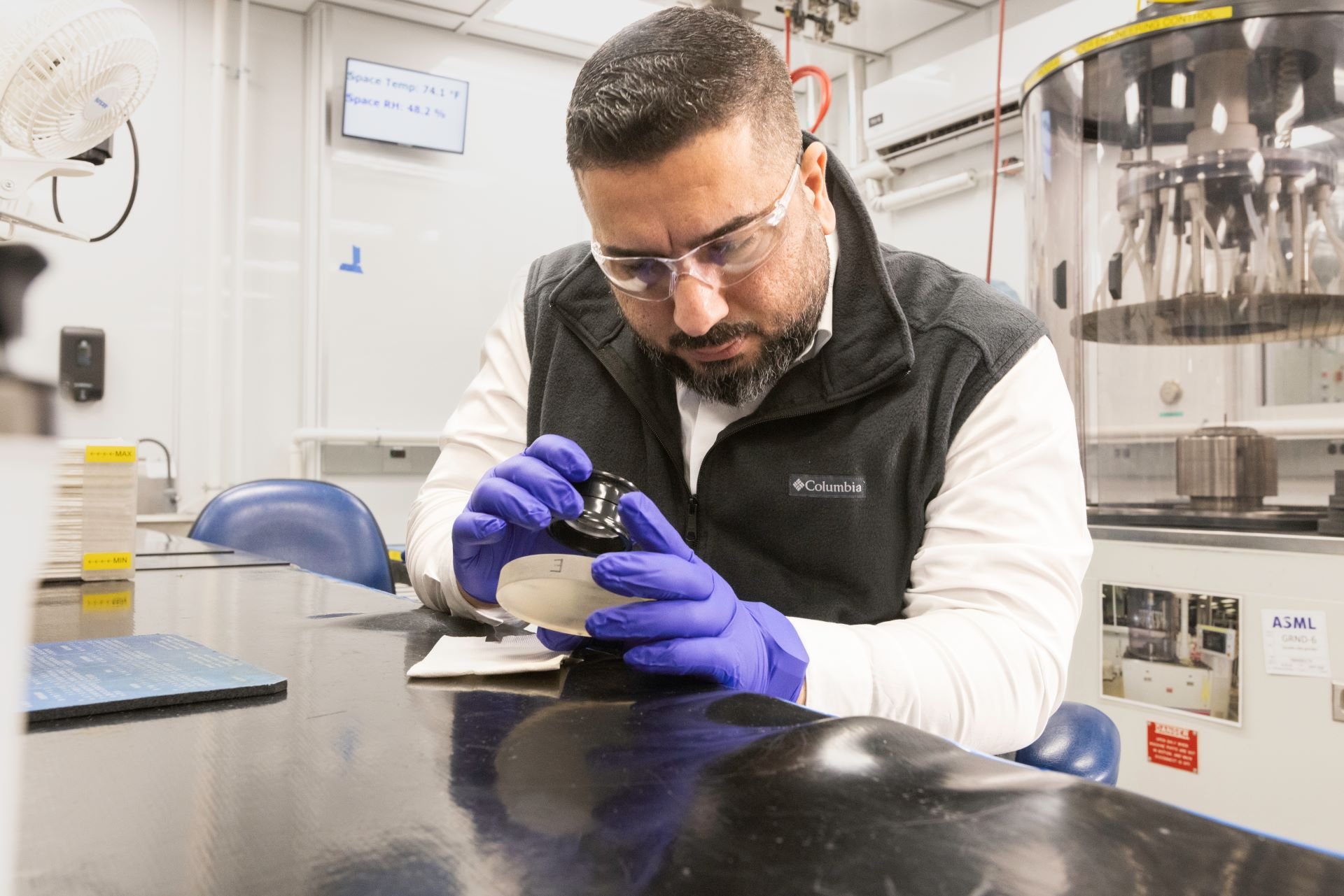 Hasan Abdul, Group Lead Optical Fabrication 