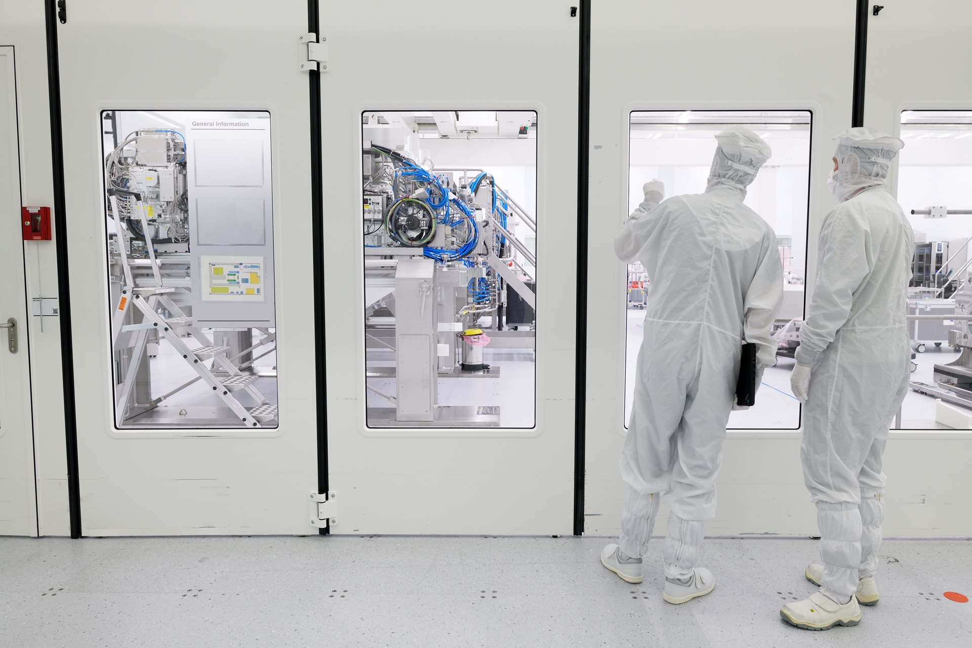 ASML cleanroom ASML cleanroom