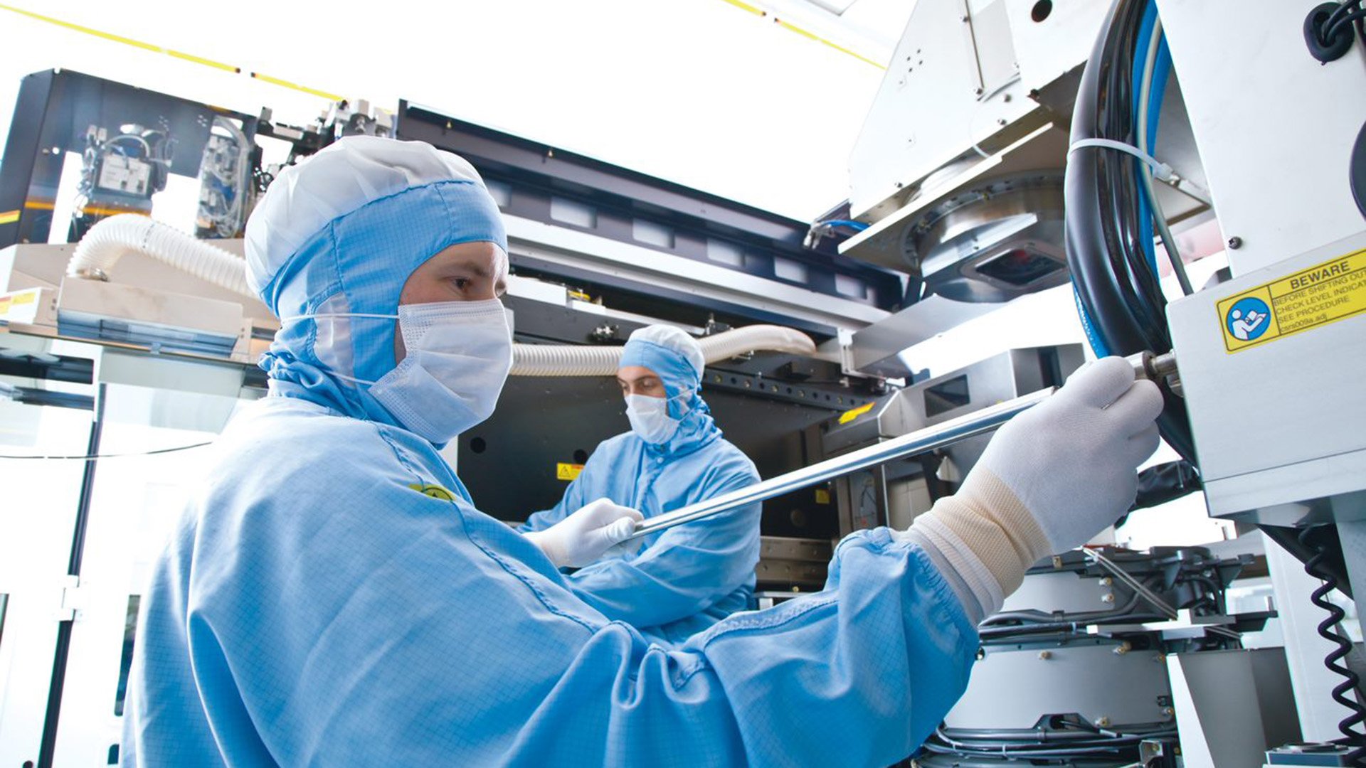 ASML clean room