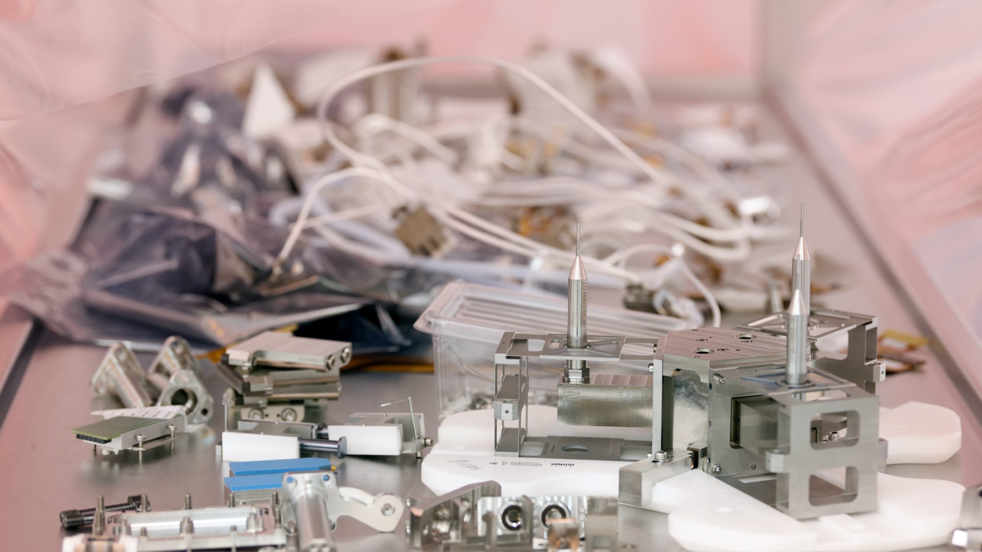 Close-up of machine parts