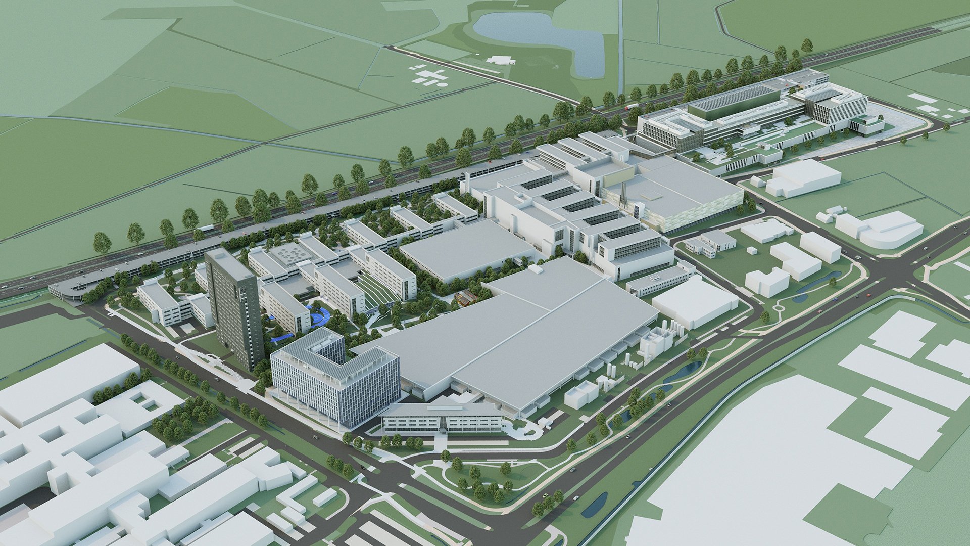 ASML campus concept map