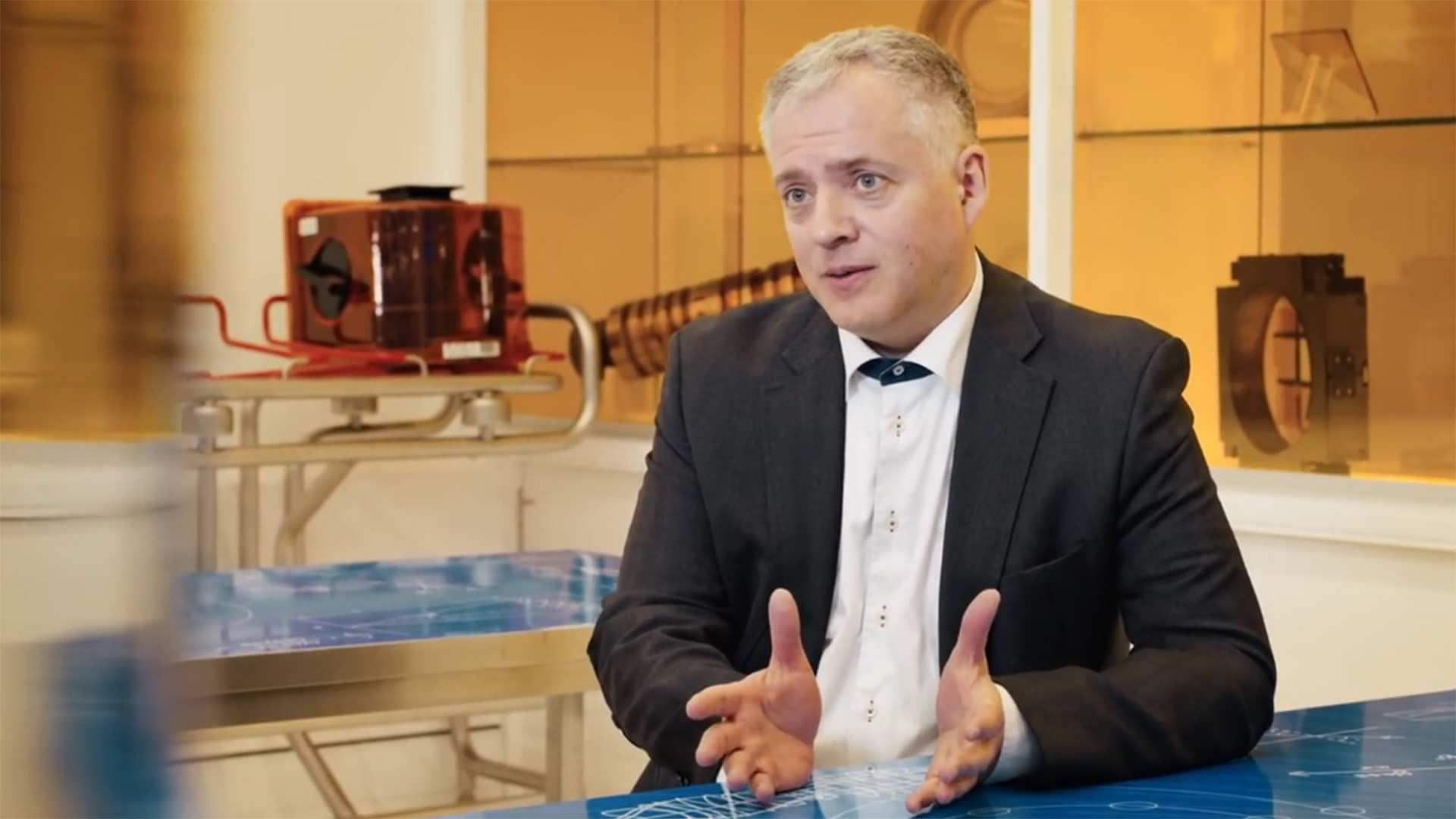 ASML head of Development & Engineering in Berlin Vadim Banine talks about the EUV pellicle in a video by the European Patent Office. ASML head of Development & Engineering in Berlin Vadim Banine talks about the EUV pellicle in a video by the European Patent Office.
