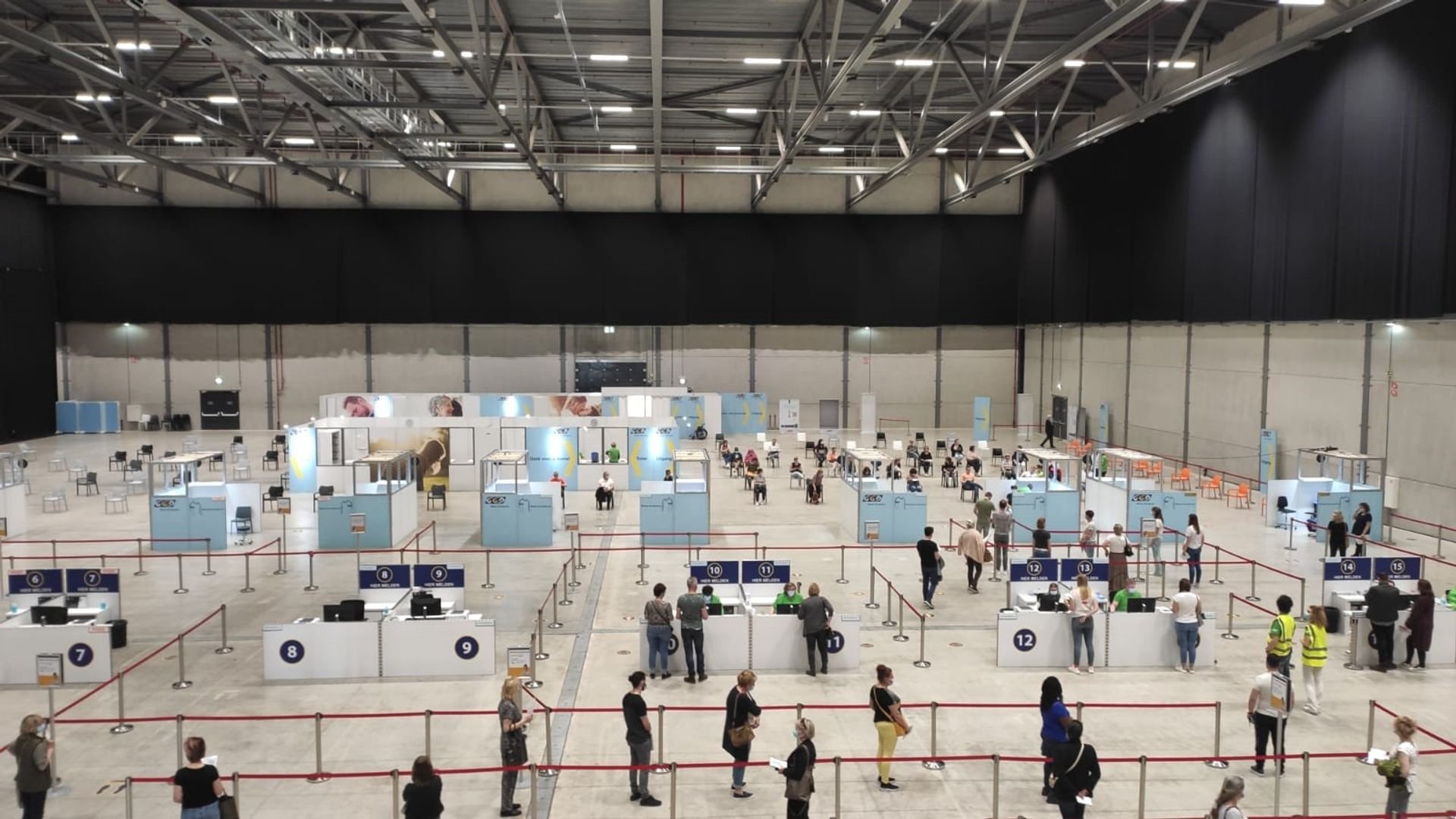 XL vaccination facility in West-Brabant, the Netherlands XL vaccination facility in West-Brabant, the Netherlands