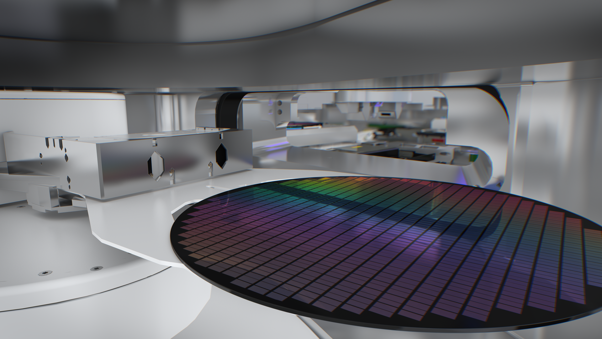 Inside NXE3400 wafer handler