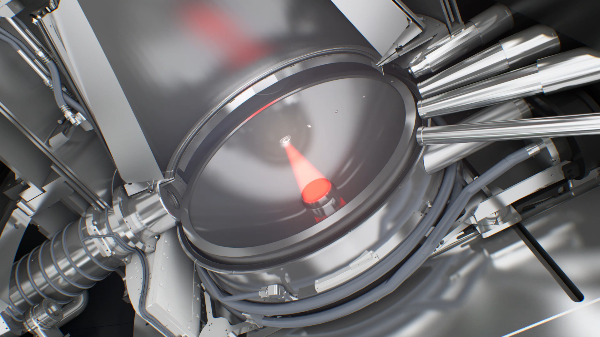 Light source laser and tin